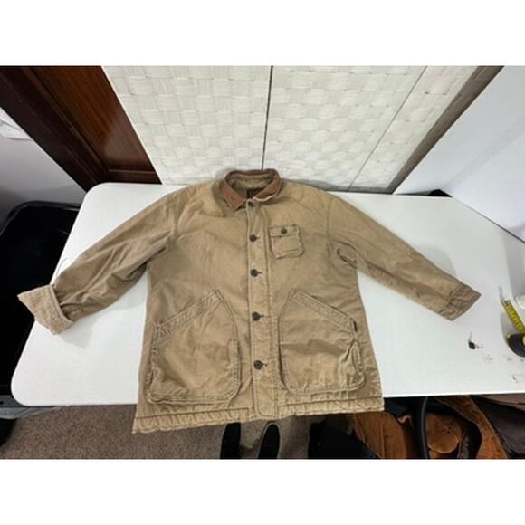 RARE!! "Abercrombie & Fitch" VTG Y2K Barn Chore Rodeo Horse SZ L Mens Sherpa - Picture 6 of 13